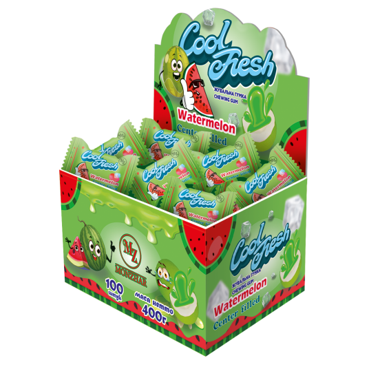 Guma Cool Fresh Arbuz 4g /100/ -zdjęcie numer 1
