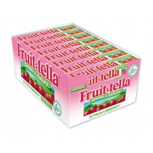 Guma Fruittella truskawkowa 41g /20/ -zdjęcie numer 1