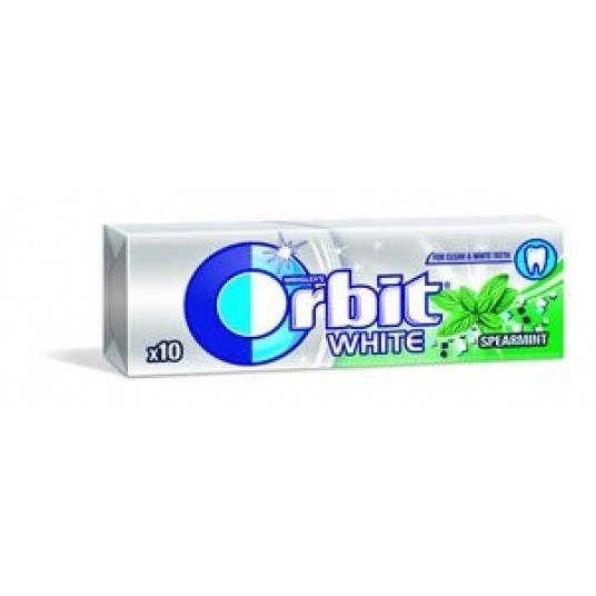 Guma Orbit White Spear. 10 Drażetek -zdjęcie numer 1
