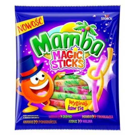 Guma rozpuszczalna Mamba Magic Sticks 140g -zdjęcie numer 1