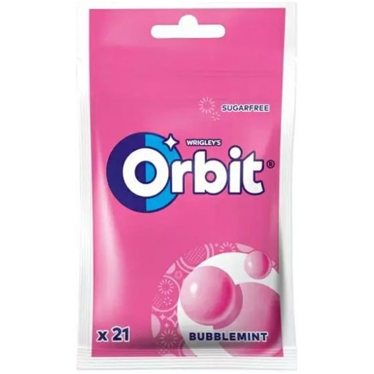 Gumy Orbit Bubblemint torba /22/ -zdjęcie numer 1