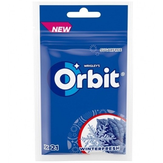 Gumy Orbit Winterfresh torba 21 drażetek /22/ -zdjęcie numer 1