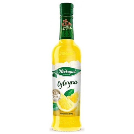 Herbapol Syrop Cytryna 420ml /8/ -zdjęcie numer 1