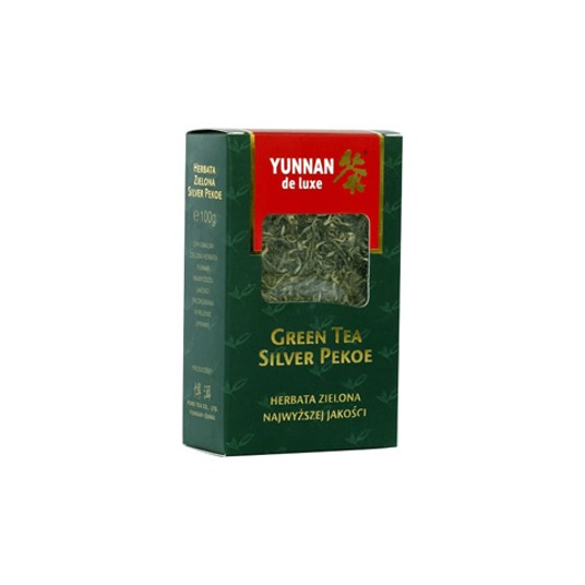 Herbata Liściasta Yunnan De Luxe Green 100g -zdjęcie numer 1