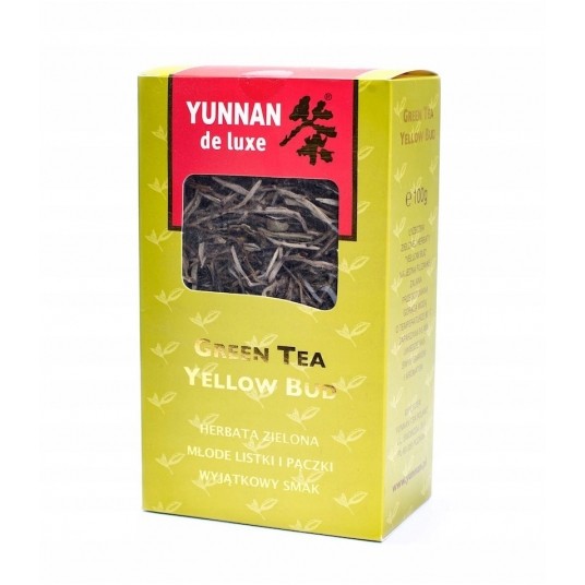 Herbata Liściasta Yunnan De Luxe Green Yellow 100g -zdjęcie numer 1