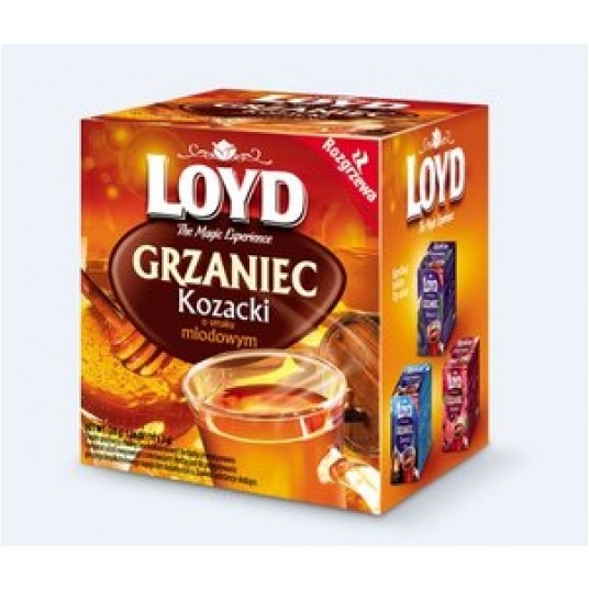 Herbata LOYD Grzaniec Kozacki miodowy 10 torebek -zdjęcie numer 1