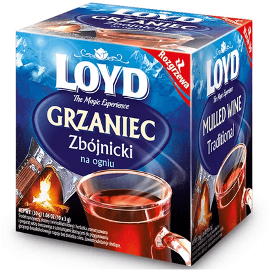 Herbata LOYD Grzaniec Zbójnicki 10 torebek -zdjęcie numer 1