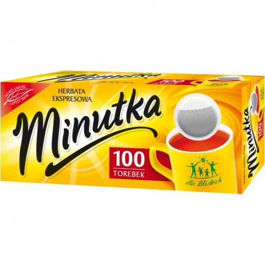 Herbata Minutka 100 torebek -zdjęcie numer 1