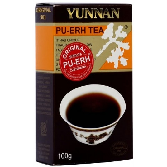 Herbata Yunnan PU-ERH Liściasta 100g -zdjęcie numer 1