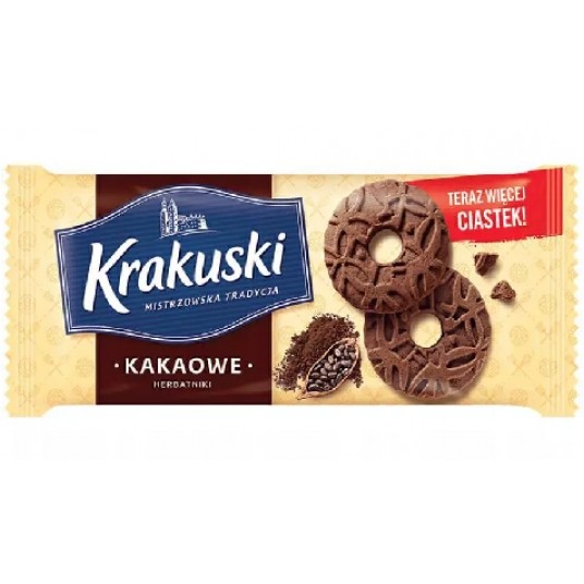 Herbatniki Kakaowe Krakuski 163g /24/ -zdjęcie numer 1