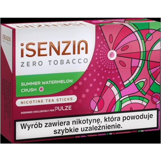 iSENZIA Zero Tobacco Summer Watermelon Crush -zdjęcie numer 1