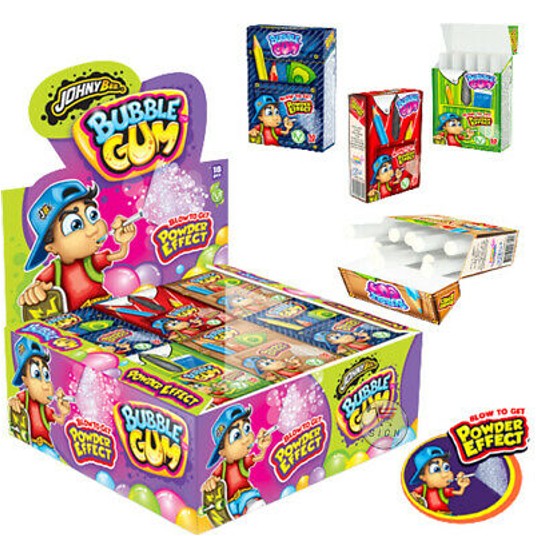 Johny Bee Bubble Gum Powder Effect 10szt /18/ -zdjęcie numer 1