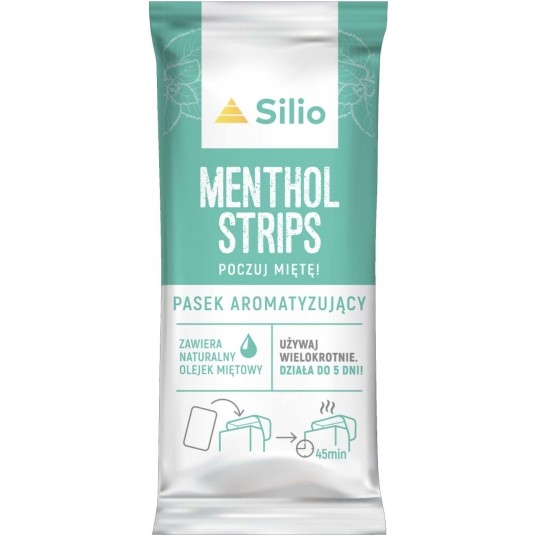 Karty aromatyzująca Silio Menthol Strips /25/ -zdjęcie numer 1
