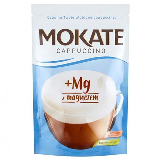 Kawa Cappucino z Magnezem Mokate 110g /10/ -zdjęcie numer 1