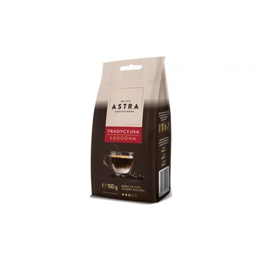 Kawa mielona Astra Delikatny smak 100g /20/ -zdjęcie numer 1