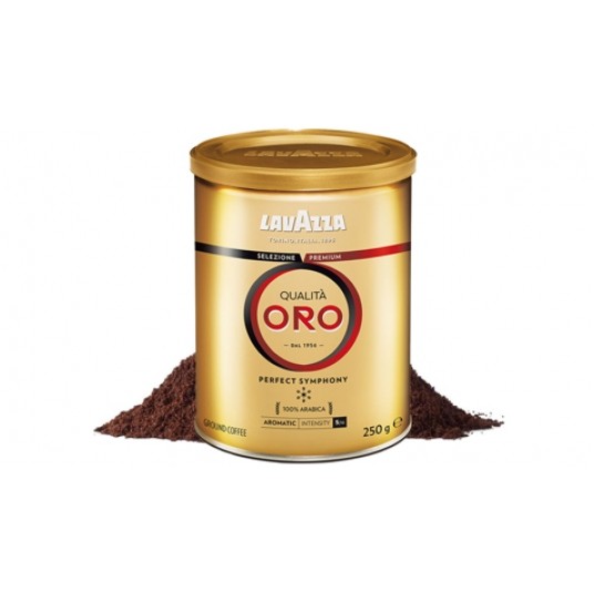 Kawa mielona Puszka "Qualita Oro" Lavazza 250g -zdjęcie numer 1