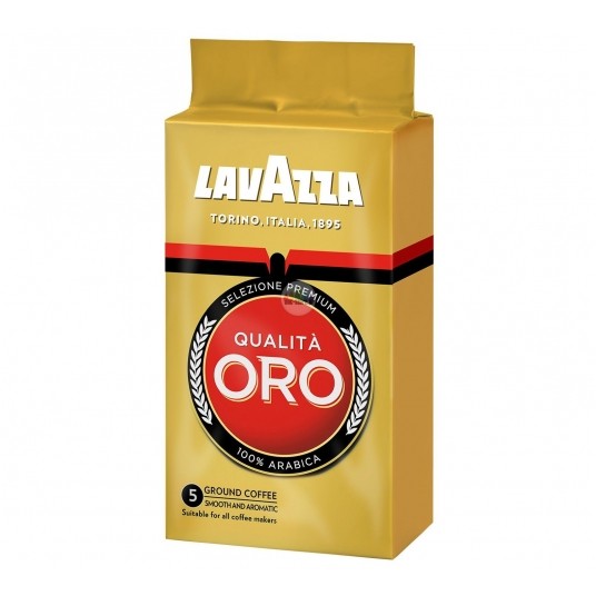 Kawa mielona Qualita Oro Lavazza 250g -zdjęcie numer 1