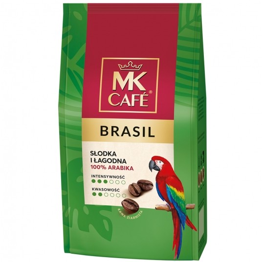 Kawa MK CAFE Brasil Ziarno 400g -zdjęcie numer 1