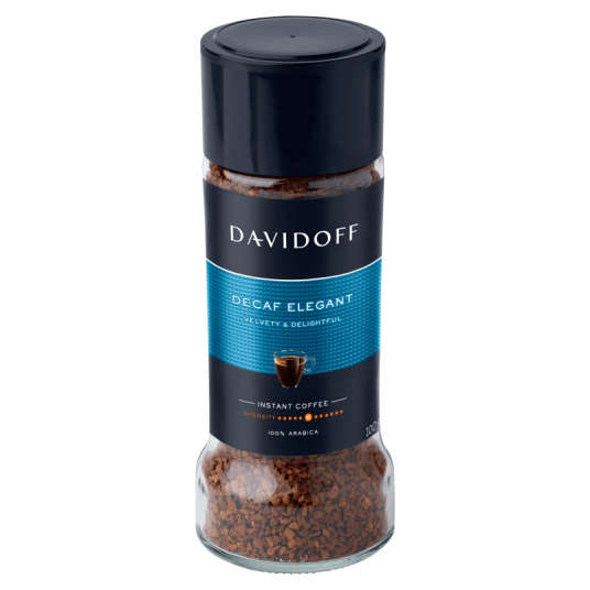 Kawa Rozpuszczalna DAVIDOFF Decaf Elegant 100g -zdjęcie numer 1