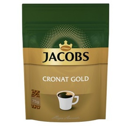 Kawa Rozpuszczalna Jacobs Cronat Gold 75g -zdjęcie numer 1