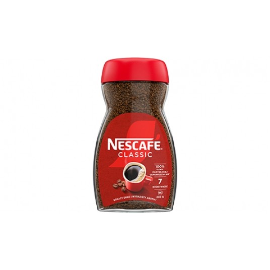 Kawa rozpuszczalna Nescafe Classic 200g -zdjęcie numer 1