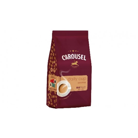 Kawa ziarnista Carousel Daily Cup Crema 1kg -zdjęcie numer 1