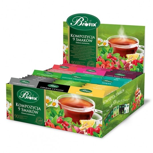 Kolekcja Herbat BiFIX 90 saszetek -zdjęcie numer 1