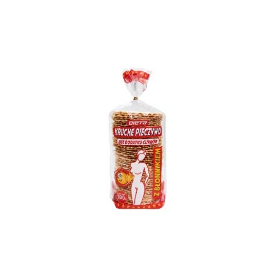 Kruche pieczywo z błonnikiem 100g Dieta /12/ -zdjęcie numer 1