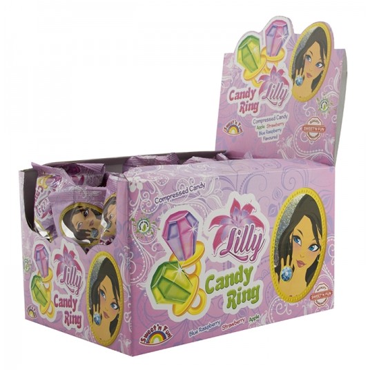 Lilly Candy Ring Pierścionki Pudrowe 12g /48/ -zdjęcie numer 1