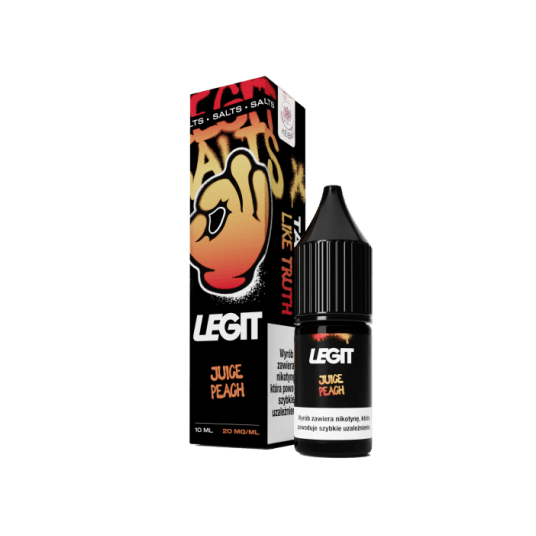 Liquid LEGIT Juice Peach 10ml -zdjęcie numer 1