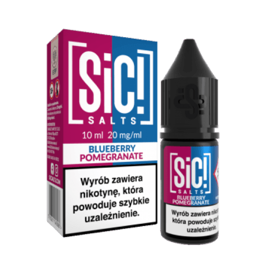 Liquid SIC! Duplex 10ml - Blueberry Pomagranate -zdjęcie numer 1