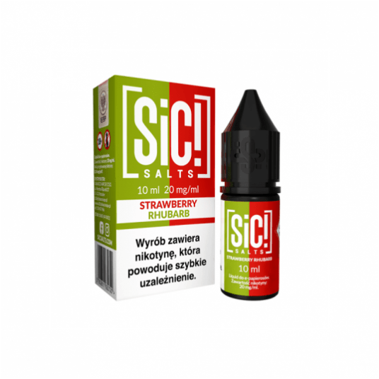 Liquid SIC! Duplex 10ml - Strawberry Rhubarb -zdjęcie numer 1