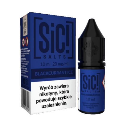 Liquid SIC! Simplex 10ml - Blackcurrant Ice -zdjęcie numer 1