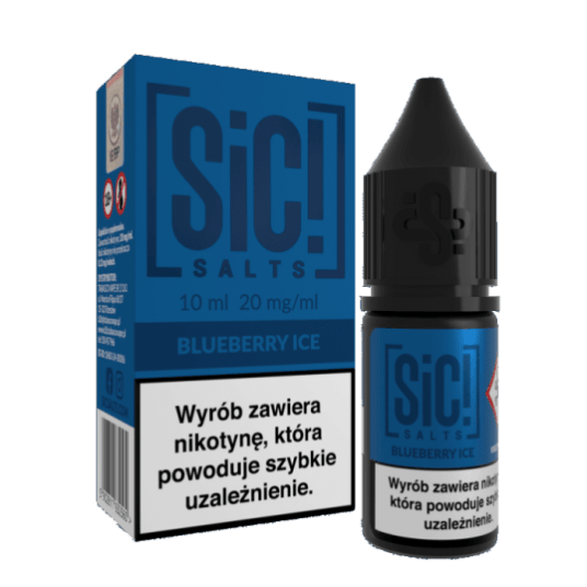Liquid SIC! Simplex 10ml - Blueberry Ice -zdjęcie numer 1