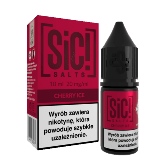 Liquid SIC! Simplex 10ml - Cherry Ice -zdjęcie numer 1