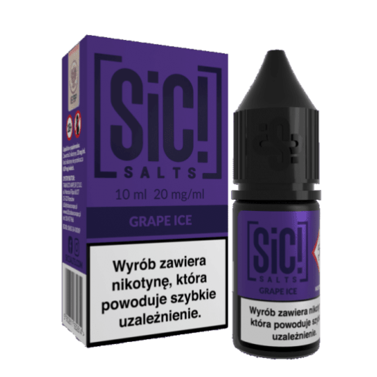 Liquid SIC! Simplex 10ml - Grape Ice -zdjęcie numer 1