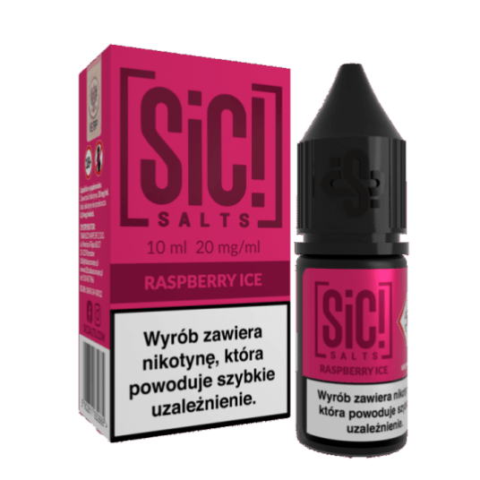 Liquid SIC! Simplex 10ml - Raspberry Ice -zdjęcie numer 1