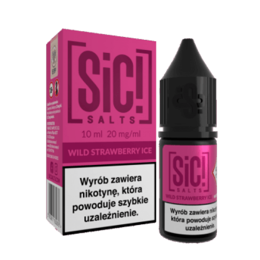 Liquid SIC! Simplex 10ml - Wild Strawberry Ice -zdjęcie numer 1