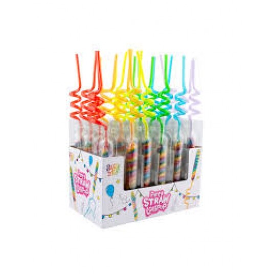 Lizaki Party Straw Lollipops 42g /24/ -zdjęcie numer 1