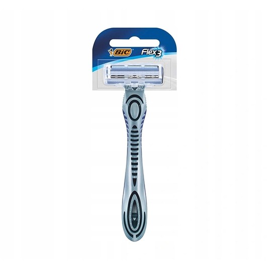 Maszynka do golenia Bic Flex3 Niebieska /10/ -zdjęcie numer 1