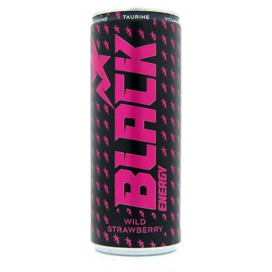 Napój Energ. Black Wild Strawb. 250ml /12/ KAUCJA -zdjęcie numer 1
