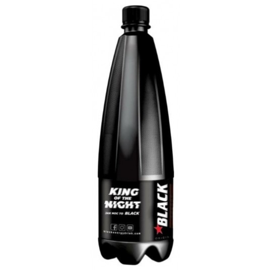 Napój Energetyczn Black Butelka 1L /6/ KAUCJA -zdjęcie numer 1