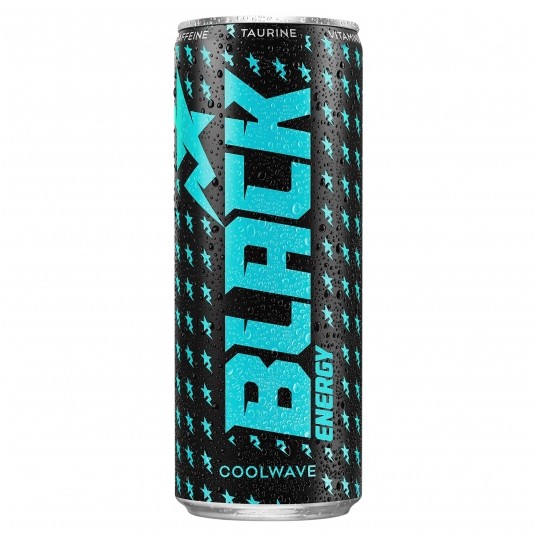 Napój Energetyczn Black Coolwave 250ml /12/ KAUCJA -zdjęcie numer 1