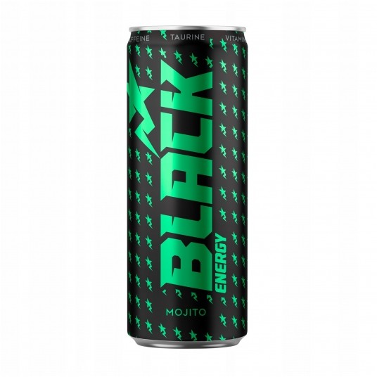 Napój Energetyczny Black MOJITO "Foodcare" 250ml -zdjęcie numer 1