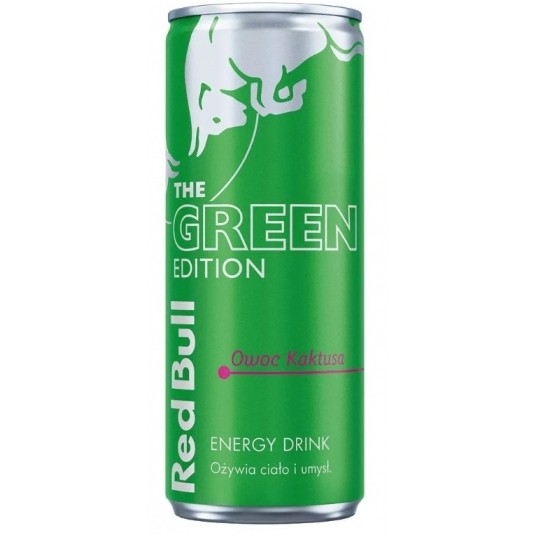 Napój RED BULL GREEN Kaktus 250ml /12/ KAUCJA -zdjęcie numer 1
