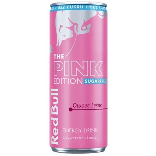 Napój RED BULL PINK 250ml /12/ KAUCJA -zdjęcie numer 1