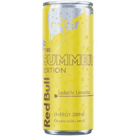 Napój RED BULL Summer Sudachi 250ml /24/ KAUCJA -zdjęcie numer 1