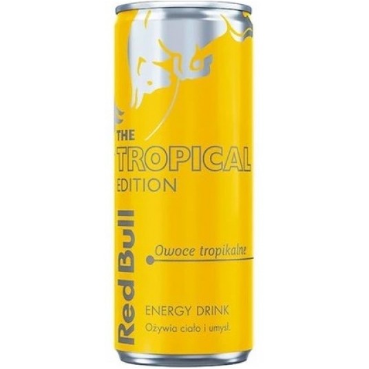 Napój RED BULL TROPICAL 250ml /12/ KAUCJA -zdjęcie numer 1