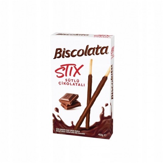 Paluszki w czekoladzie Biscolata Stix 40g /12/ -zdjęcie numer 1