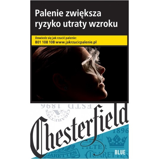 Pap. Chesterfield Blue KS <25.50> -zdjęcie numer 1